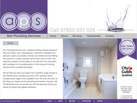Web Design - Ash Plumbing Services